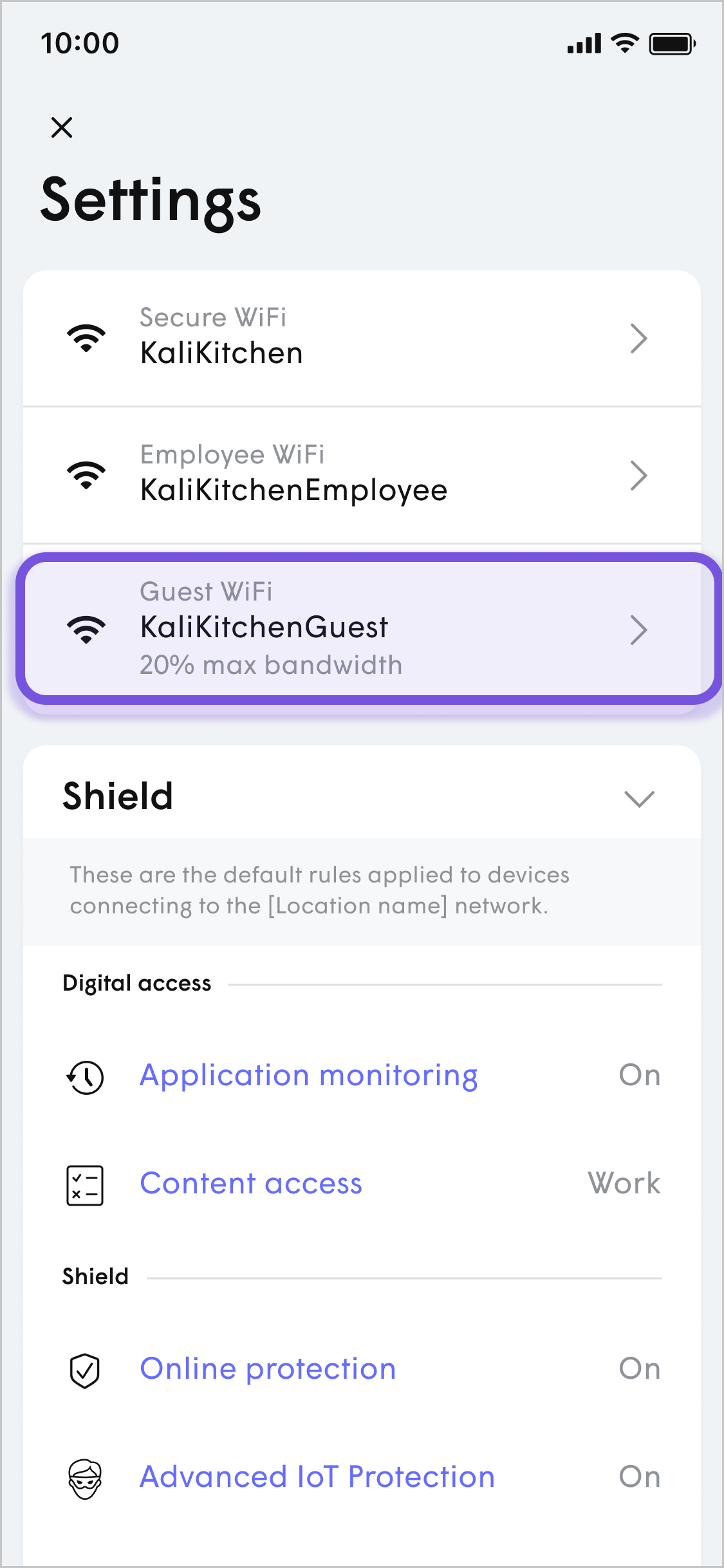 Setting up the Guest Portal
