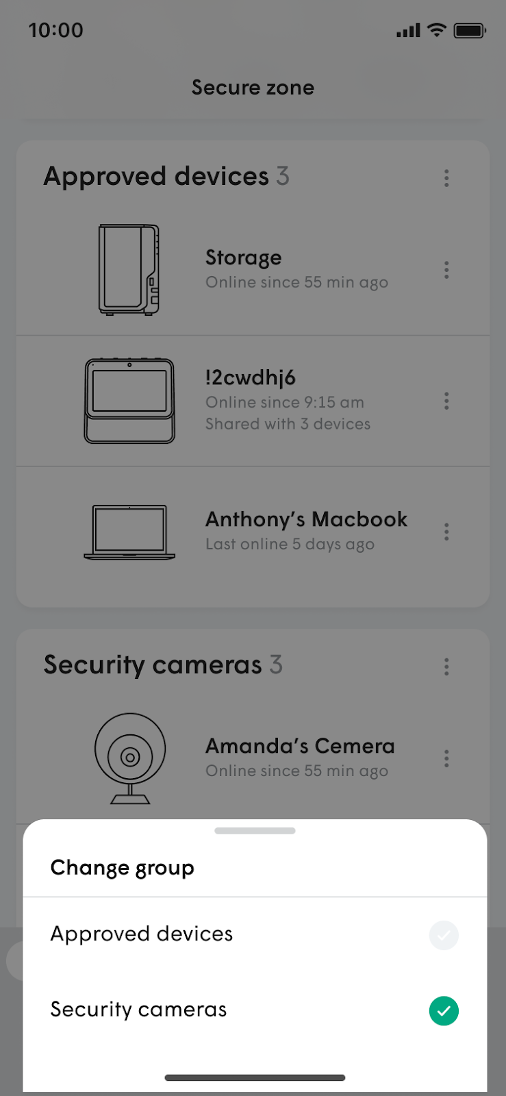 Creating device groups