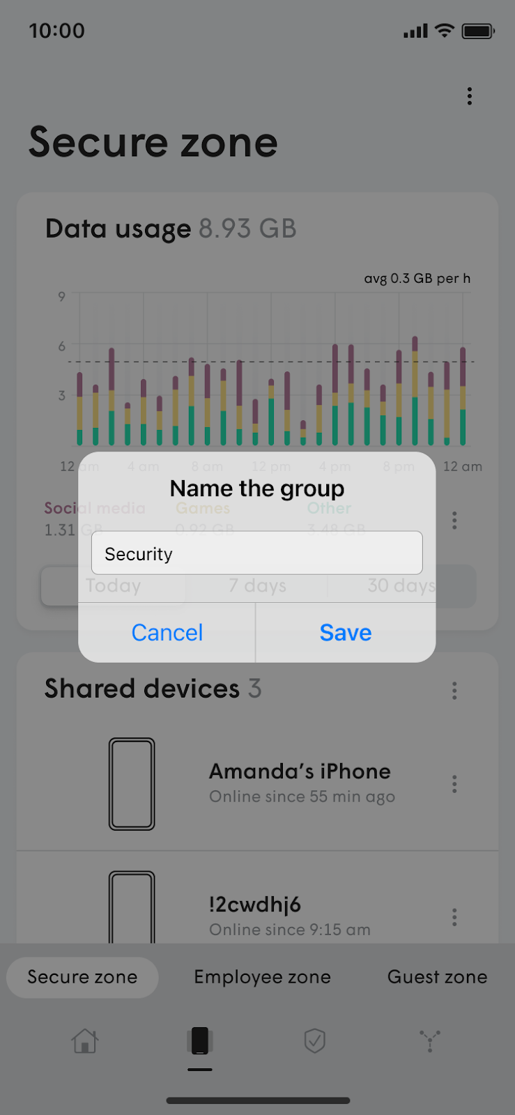 Creating device groups