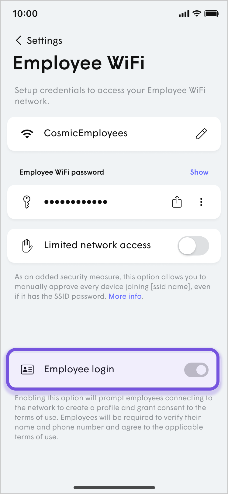 Employee Login